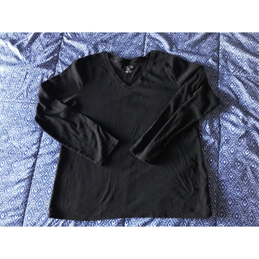 Black long sleeve shirt